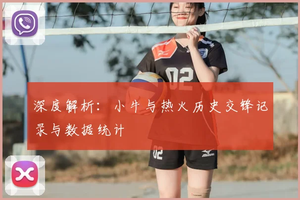 深度解析：小牛与热火历史交锋记录与数据统计
